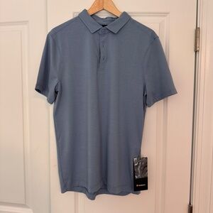 Lululemon Evolution Short-Sleeve Short Polo - Medium - NWT - Blue